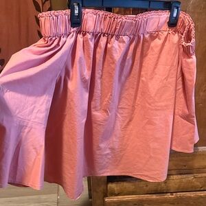 New York & Company Coral A-Line Skirt